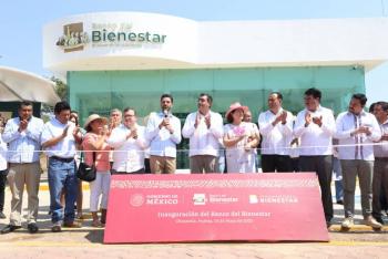Entrega Céspedes Peregrina obras y apoyos en Chinautla y Piaxtla