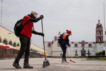 San Pedro Cholula municipio receptor de afectados por evacuaciones de poblaciones aledañas al volcan