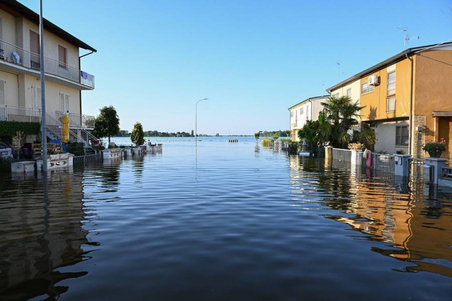 Más de 23.000 personas aún desplazadas tras inundaciones en Italia