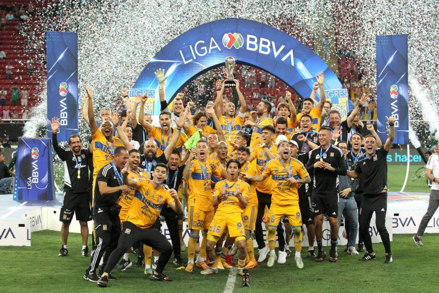 En partido cardiaco, Tigres se corona campeón de la Liga MX