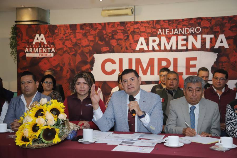 Armenta afirma tener buena relación con todas las corcholatas de Morena aspirantes a presidencia