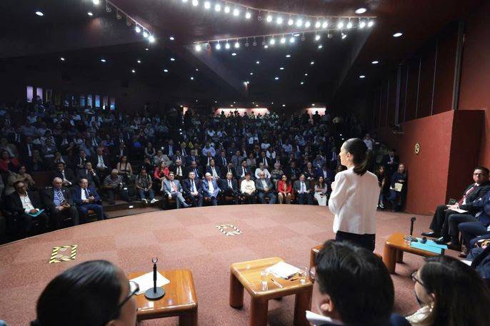 ’’Sigamos construyendo el futuro de la patria’’: En Monterrey, Nuevo León, Claudia Sheinbaum destaca la ciencia, la tecnología y la educación como fundamentales en la Transformación