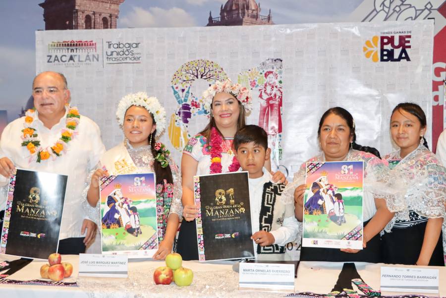 Gobierno de Zacatlán invita a la Feria de la Gran Manzana