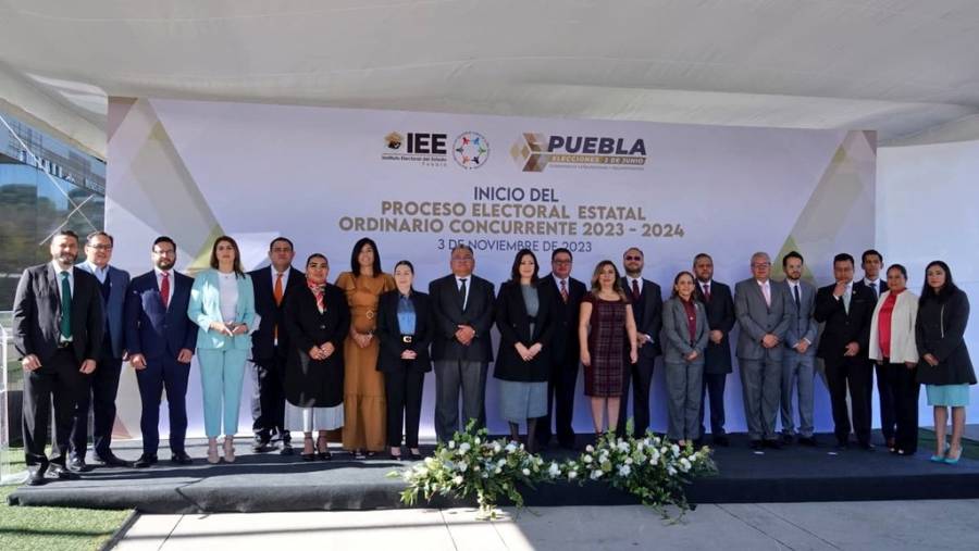 IEE da inicio de Proceso Electoral 2024 en Puebla ContraRéplicaPuebla