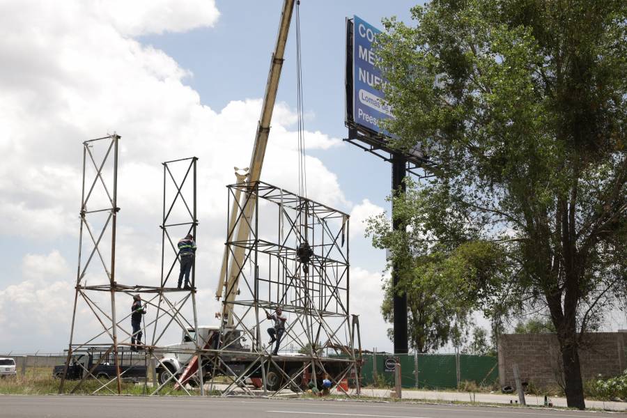 Secretaría de Medio Ambiente ha retirado 150 espectaculares que incumplían normativa