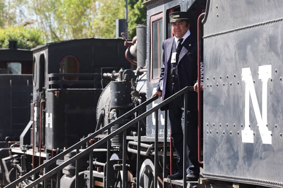 Luis Miguel Carvajal, ferrocarrilero retirado