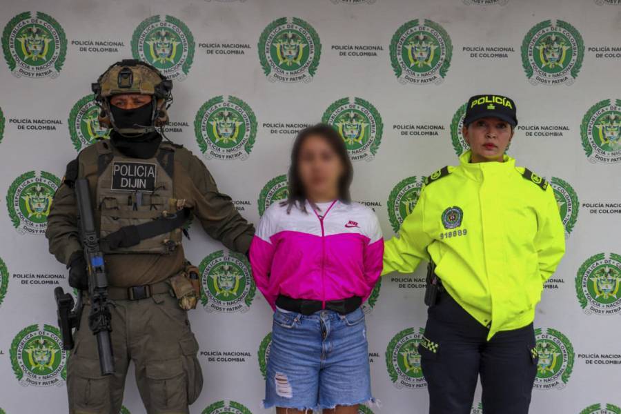 Detenida en Colombia 