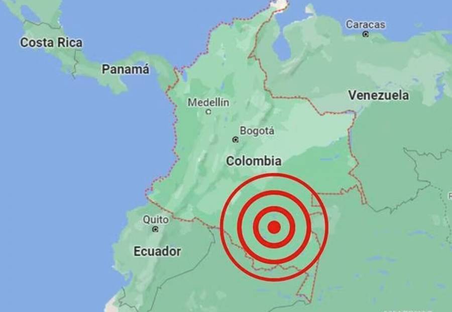 Sismo de magnitud 5.6 sacude el centro Colombia, sin reporte de v&iacute;ctimas ni da&ntilde;os