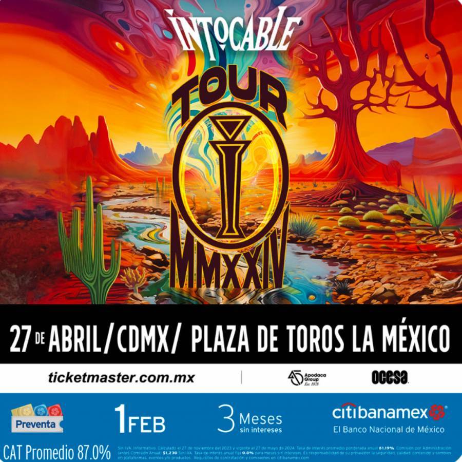 INTOCABLE La agrupación regresa a la CDMX con un concierto inolvidable