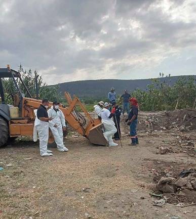 Restos humanos descubiertos por madres buscadoras en Ecatepec