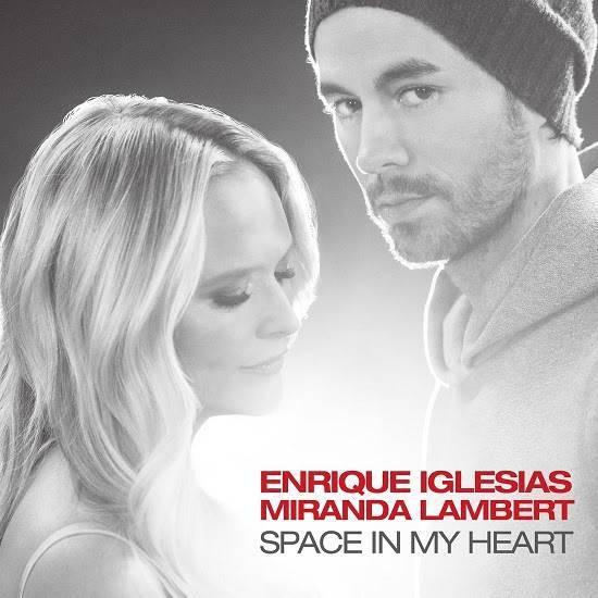 Enrique Iglesias se aventura en el country con Miranda Lambert en “Space in My Heart”