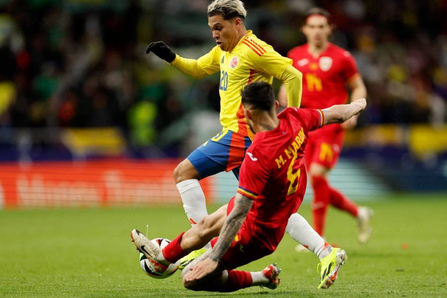 Colombia gana a Rumanía en partido amistoso