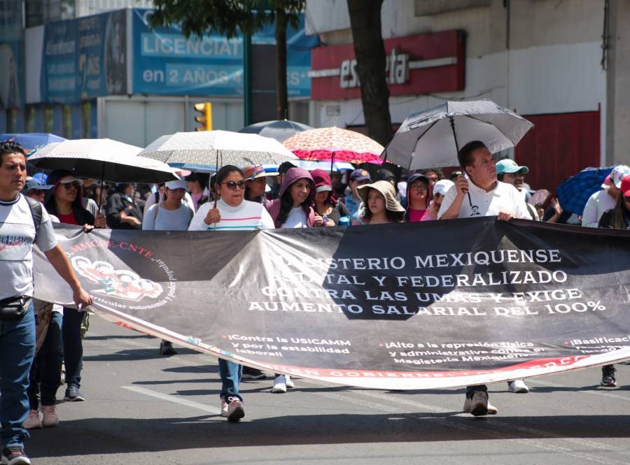 CNTE anuncia paro nacional y marcha en demanda de sus derechos laborales