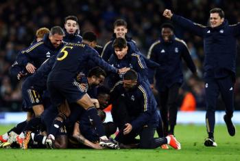 En los penales, el Real Madrid deja en el camino al campeón Manchester City