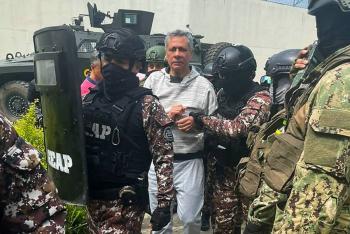 Jorge Glas pide auxilio a México y Colombia