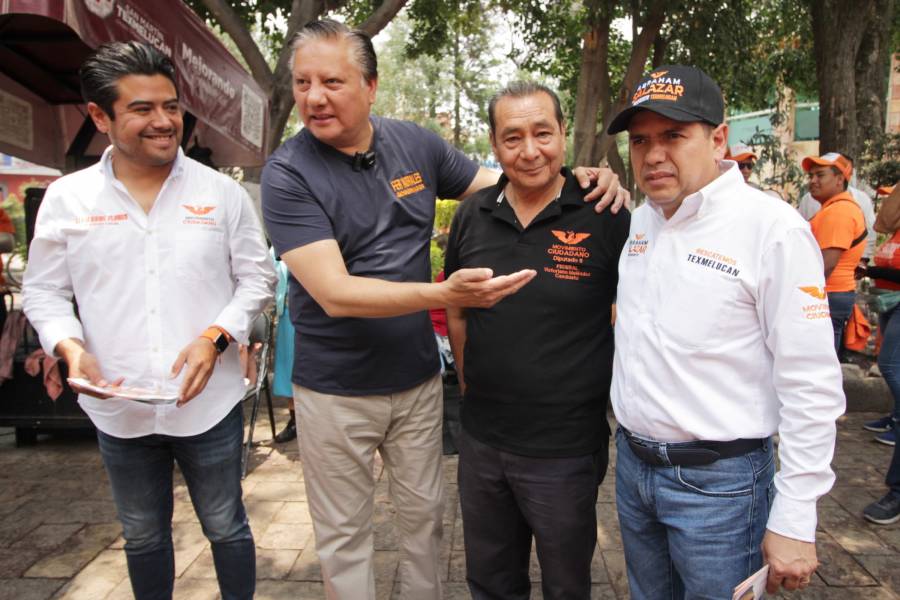 Fernando Morales expone propuestas a texmeluquenses
