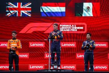 Verstappen y Checo arrasan en el GP de China