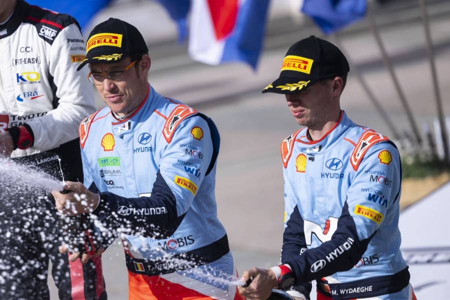 Hyundai Motorsport se destaca en el Rally de Croacia: Neuville y Wydaeghe en el podio