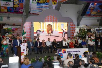 Inaugura Sergio Salomón la Feria de Puebla