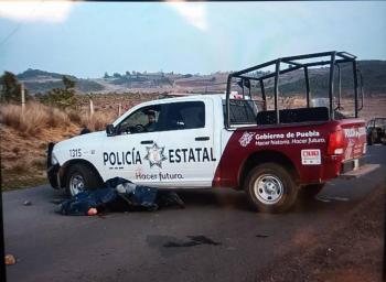 Asesinan a 4 policías estatales en Chignahuapan