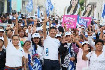 Promete Lalo Rivera pavimentación completa del Bulevar la libertad