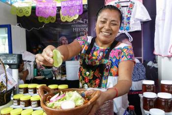 Asistentes a Feria de Puebla podrán degustar el tradicional mole miahuateco