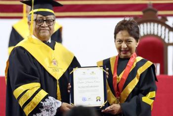 Rectora Lilia Cedillo recibe Doctorado Honoris Causa por la Universidad Nacional de Trujillo