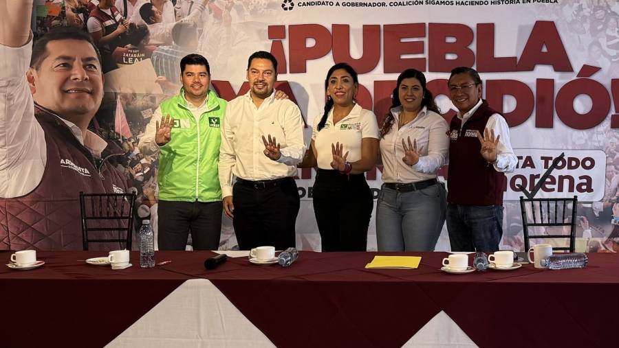 Coalición Sigamos Haciendo Historia acusa al Ayuntamiento de Puebla de coacción del voto
