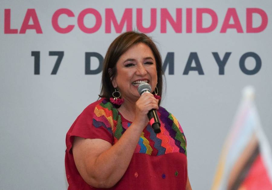 X&oacute;chitl G&aacute;lvez adelanta ataques contra Sheinbaum en tercer debate presidencial