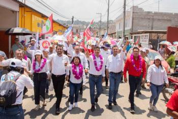 10 mil beneficiarias con el programa Cero Hambre, promete Rivera en Zacatlán