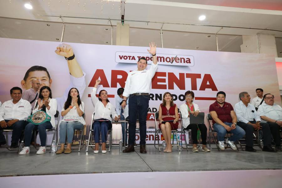 Orgulloso de mis raíces mixtecas, se gobierna con el pueblo, no con la realeza: Armenta