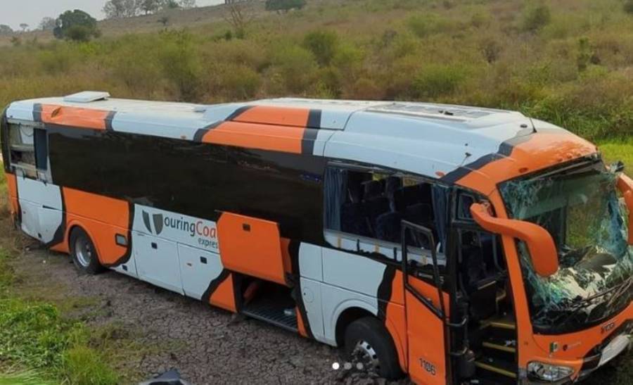 Accidente en la carretera Cardel-Poza Rica deja 44 heridos