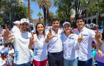 Lalo Rivera cerrará campaña en San Andrés y San Pedro Cholula