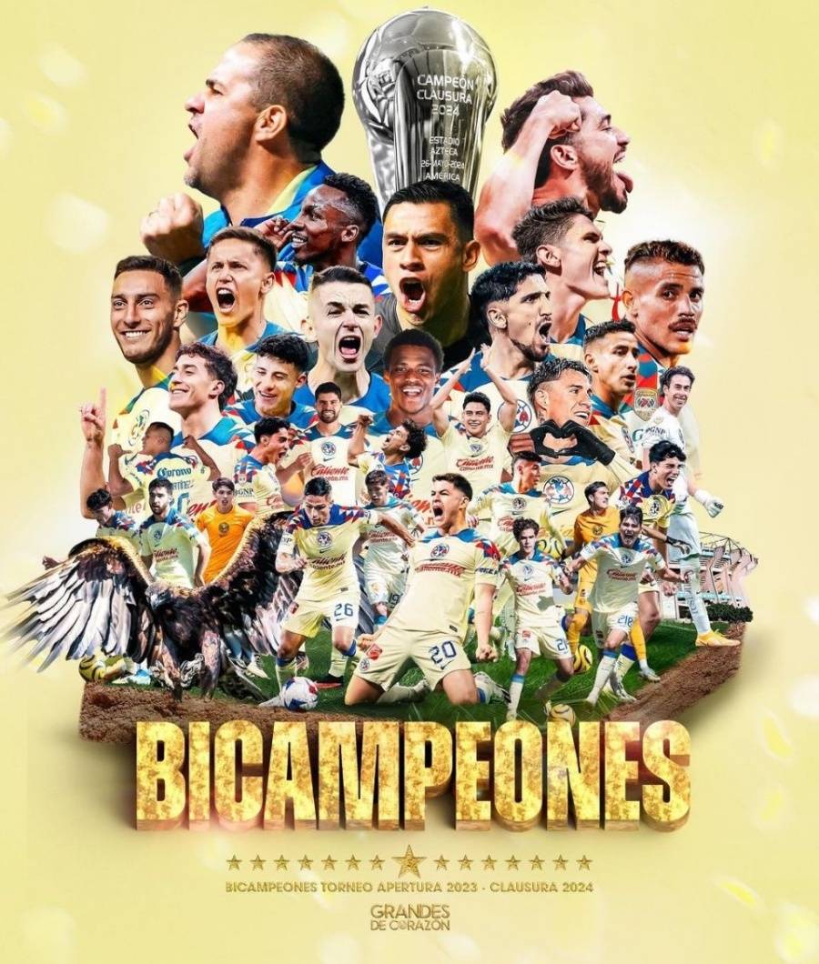 América bicampeón y campeón de campeones 