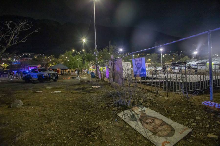 Fiscalía de Nuevo León citará a titulares de protección civil por colapso de escenario en mitin de MC