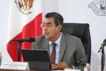 Sergio Salomón garantizó seguridad y paz para elecciones del 2 de junio