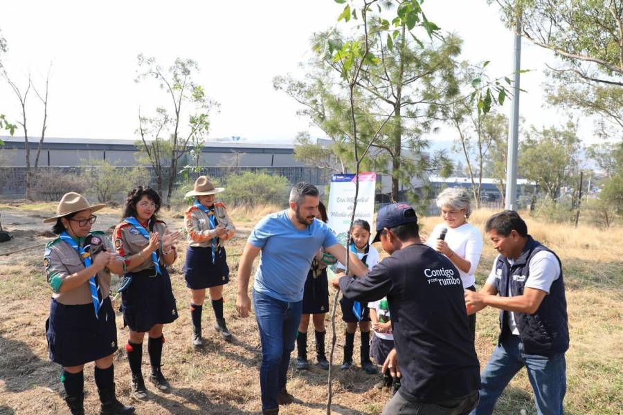 Ayuntamiento arranca jornada de reforestación