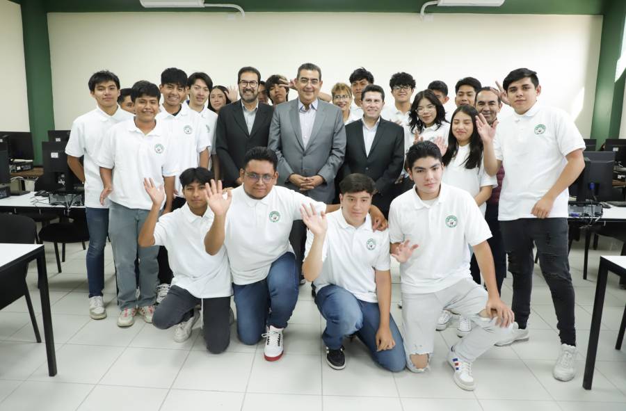 Invierte Gobierno de Puebla en infrestructura educativa