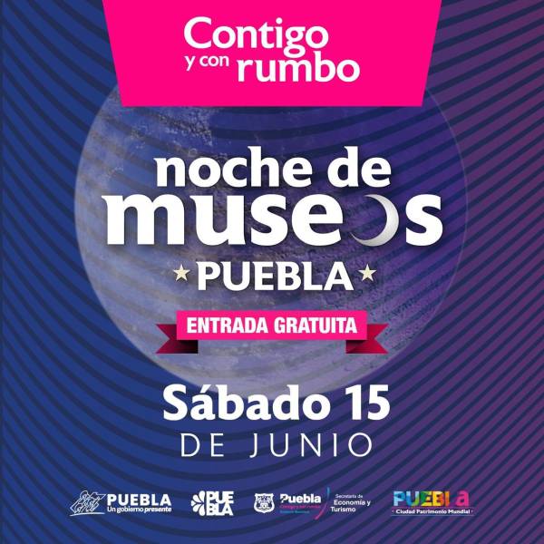 Ayuntamiento de Puebla presenta noche de museos, 6ta edición