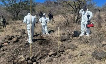 Hallan restos óseos de al menos 16 personas en fosas clandestinas en Jacona, Michoacán