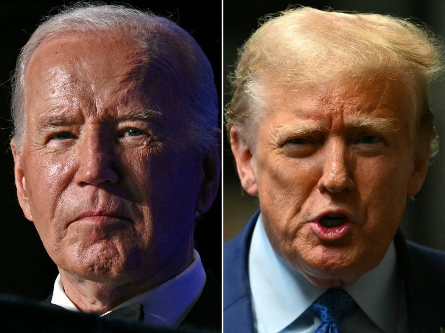 Trump, el último en hablar en debate electoral contra Biden