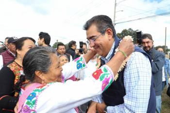 Gobierno construye un mejor Puebla: Sergio Salomón