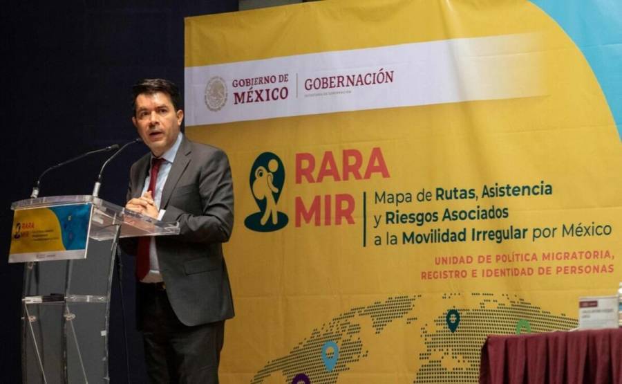 Segob presenta Mapa de Rutas sobre migración irregular en México