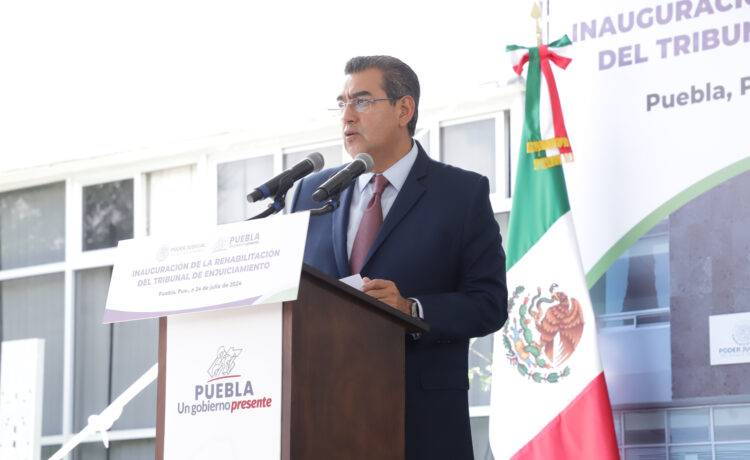 Gobernador inauguró la rehabilitación del  Tribunal de Enjuiciamiento