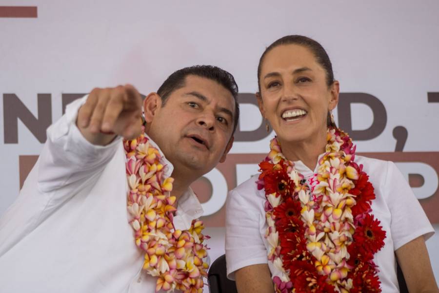Pactan Sheinbaum y Armenta 5 proyectos prioritarios para Puebla