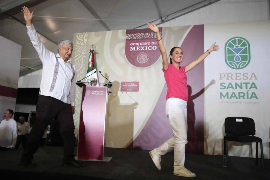 AMLO asegura que Sheinbaum “va a terminar de poner orden en el país”