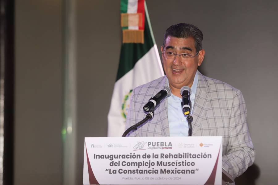 Gobernador reinaugura la rehabilitación del Complejo “La Constancia Mexicana”