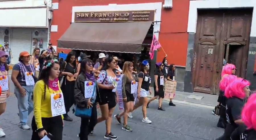Realizan la edición número 14 de la Marcha de las putas