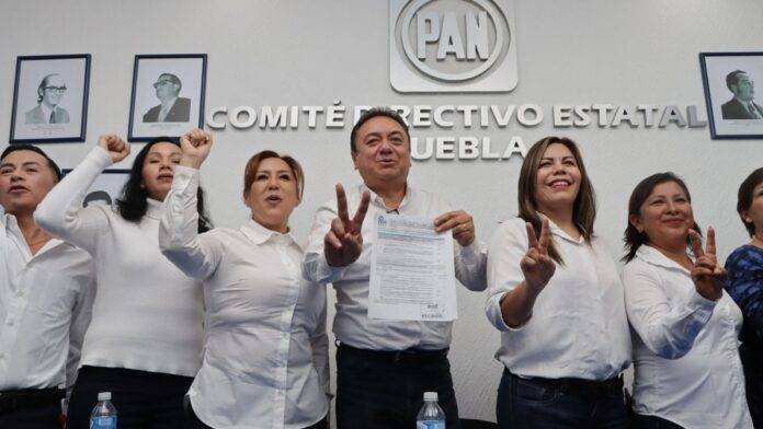Felipe Velázquez y Rocío Sánchez buscarán la dirigencia del PAN en Puebla