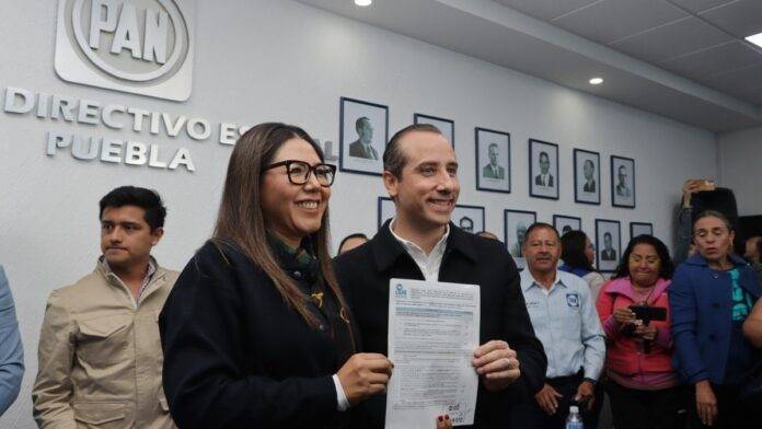 Genoveva Huerta y Mario Riestra buscarán encabezar la dirigencia del PAN en Puebla